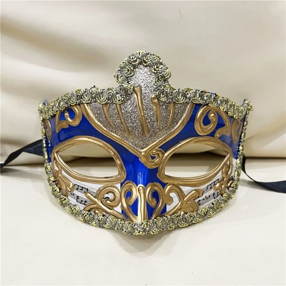 パーティーコスプレ小道具ハロウィンマスクハーフフェイスプラスチックグリッターマスク仮面舞踏会コスプレカーニバル衣装小道具ヴェネツィアマスク女性