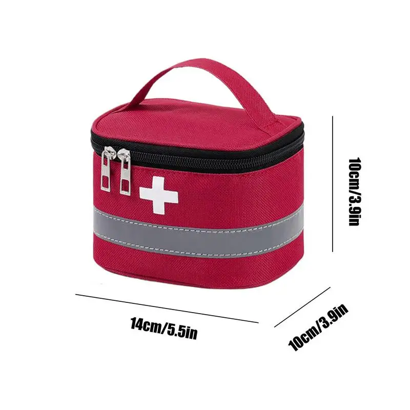 Сумка для лекарств, портативная сумка для первой реактивности, пустой чехол для переноски, контейнеры для хранения лекарств, бутылка для таблеток, дорожный чехол для дома