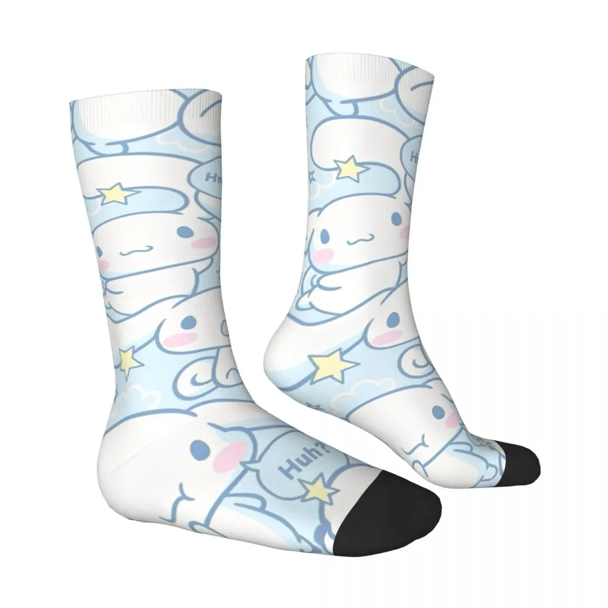 Cinnamoroll Stockings Printed Novelty Socks Autumn Anti-Slip Socks Men's Outdoor Soft Socks