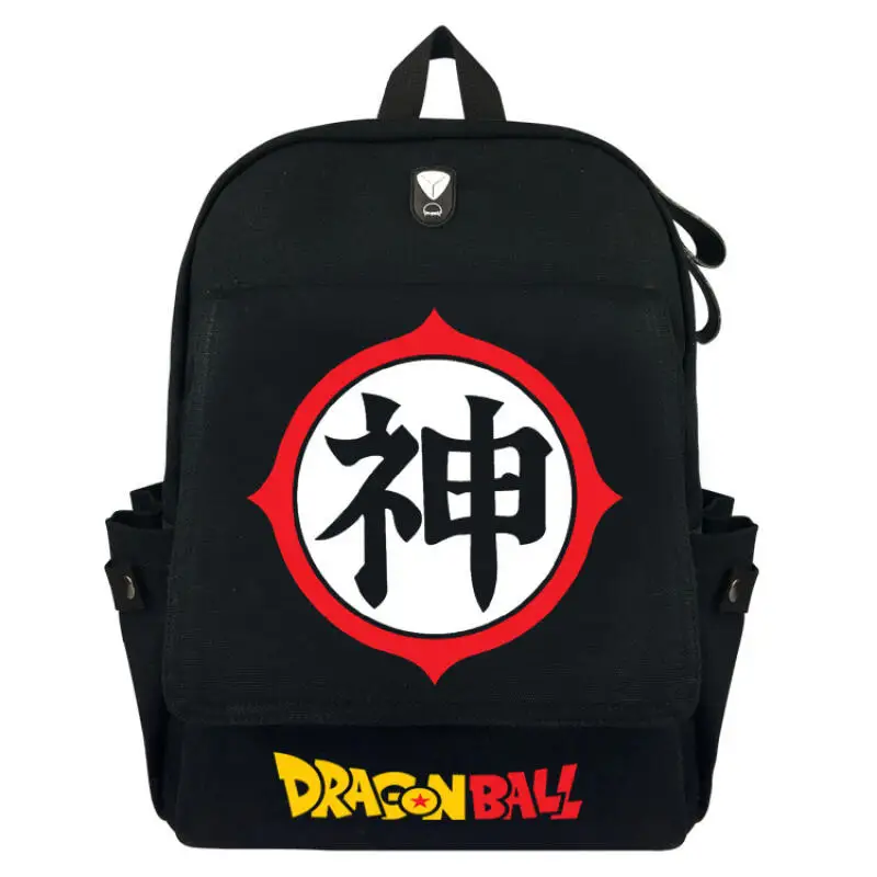 حقيبة ظهر Dragon Ball Z حقيبة ظهر Son Goku على كلا الكتفين حقيبة ظهر كرتونية للطلاب حقيبة ظهر من القماش مطبوعة في الهواء الطلق هدية
