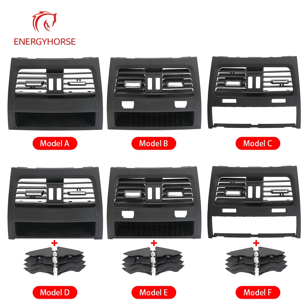 Car Rear Fresh Air Conditioning Vent Outlet Grille Panel Car Accsseries For BMW 5 Series F07 528i 535i 550i 2009-2016