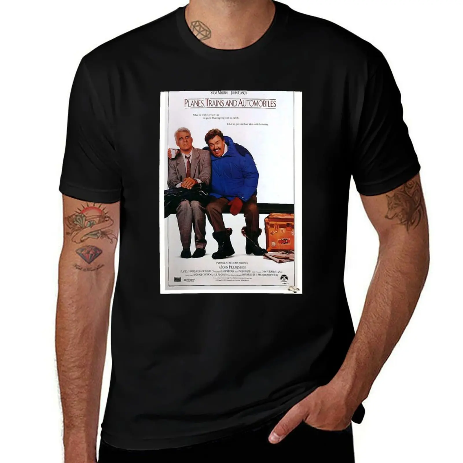 Movie Poster Merchandise T-Shirt Plus Size Summer Short Sleeve T-Shirt