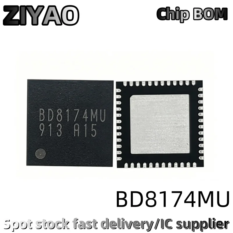 (2piece) 100% New BD8174MU QFN-48 Chipset