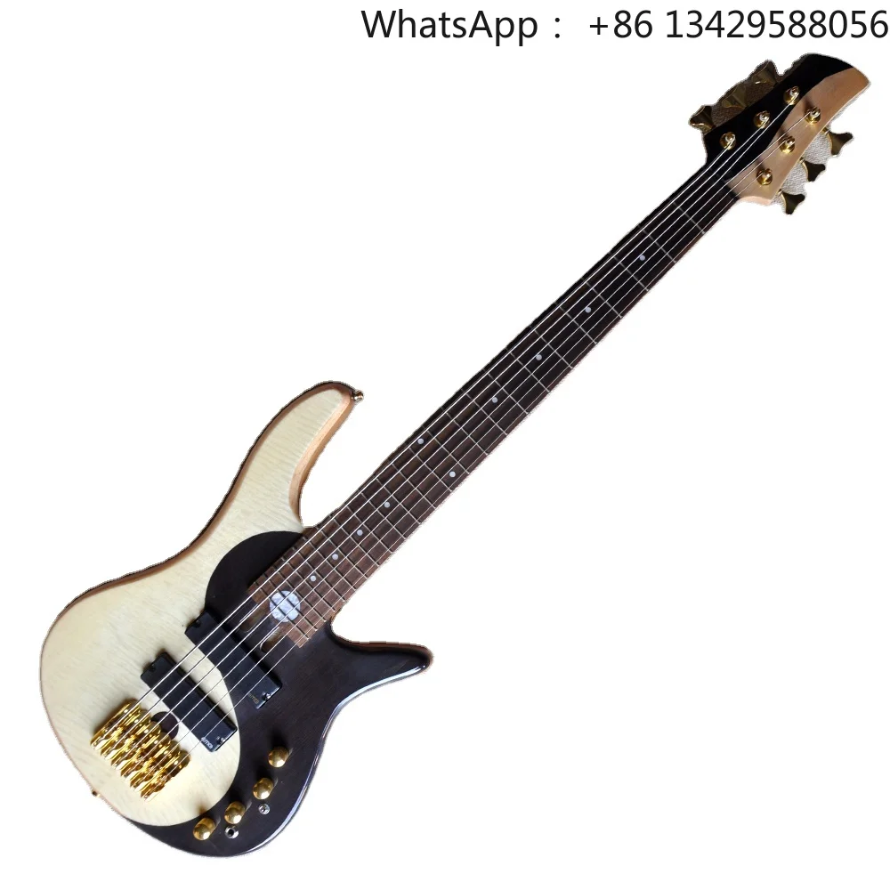 Flyoung Wholesale High Quality Electric Bass Guitar 6 Strings