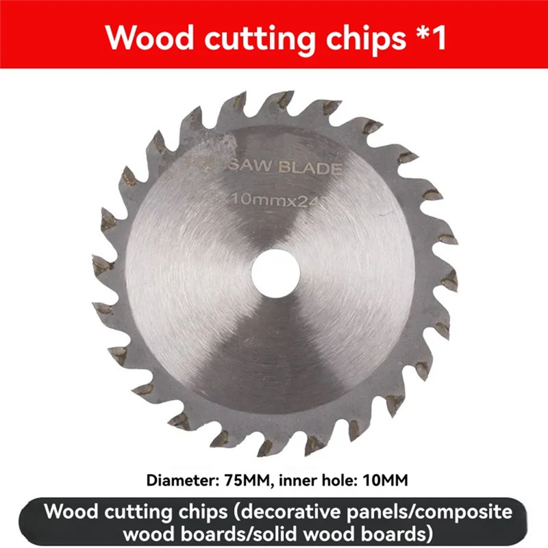 ABKO-6Pcs 75Mm Cutting Disc Kit For 10Mm Bore Angle Grinder Metal Circular Saw Blade Flat Flap Grinding Wheel Sanding Pads