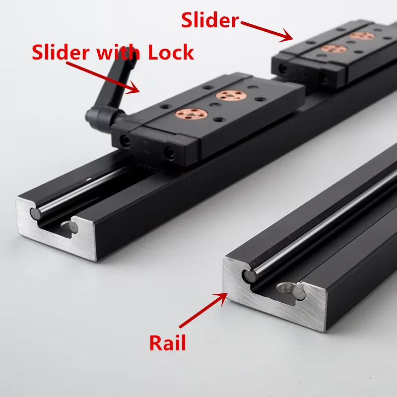 Dual-axis Guide Rail Linear Rail 500mm 1000mm SGR10E SGR15N SGR20N High Speed Guider Locking Slider SGB10E SGB15N SGB20N