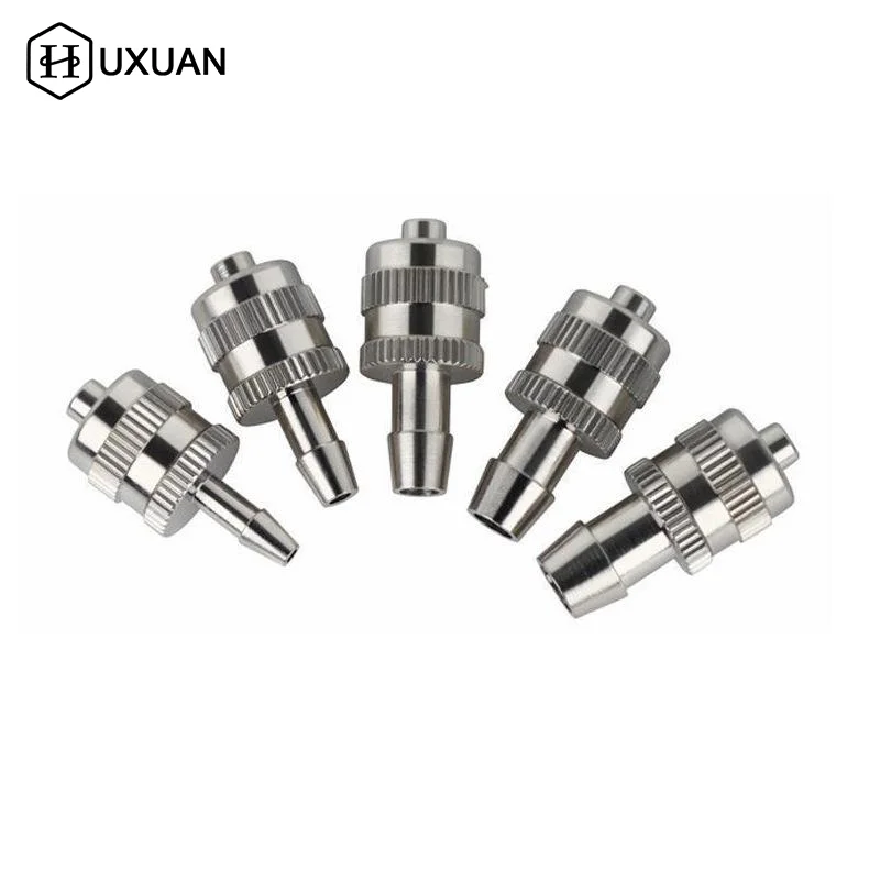 【New】Dispensing Glue Subpackaging Syringe Barrel Luer Lock Adapter Fitting Tracheal Connector Metal Material Parts
