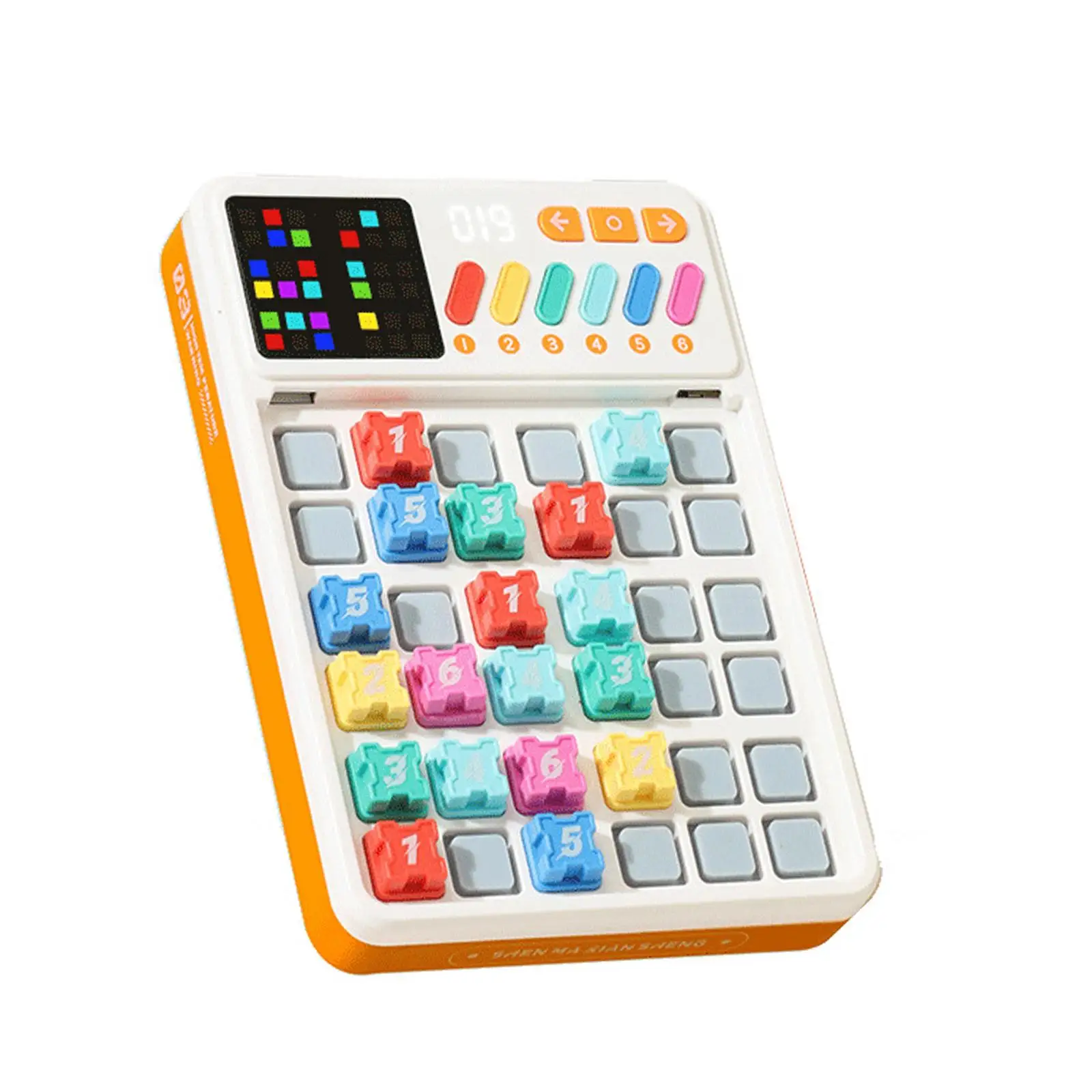 Sudoku Puzzle Game Portable Train Logical Thinking Ability Intelligent Sudoku Machine for Preschool Kids Teens Boys Girls Adults