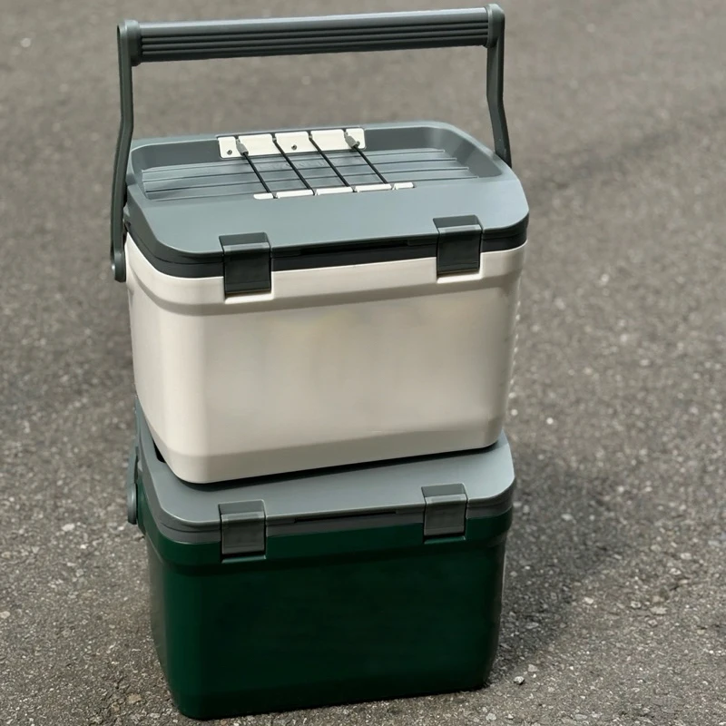 Outdoor Artifact Insulation 304 Stainless Steel 5.1L Super Large Capacity Ultra-portable Fishing Cold Storage Preservation