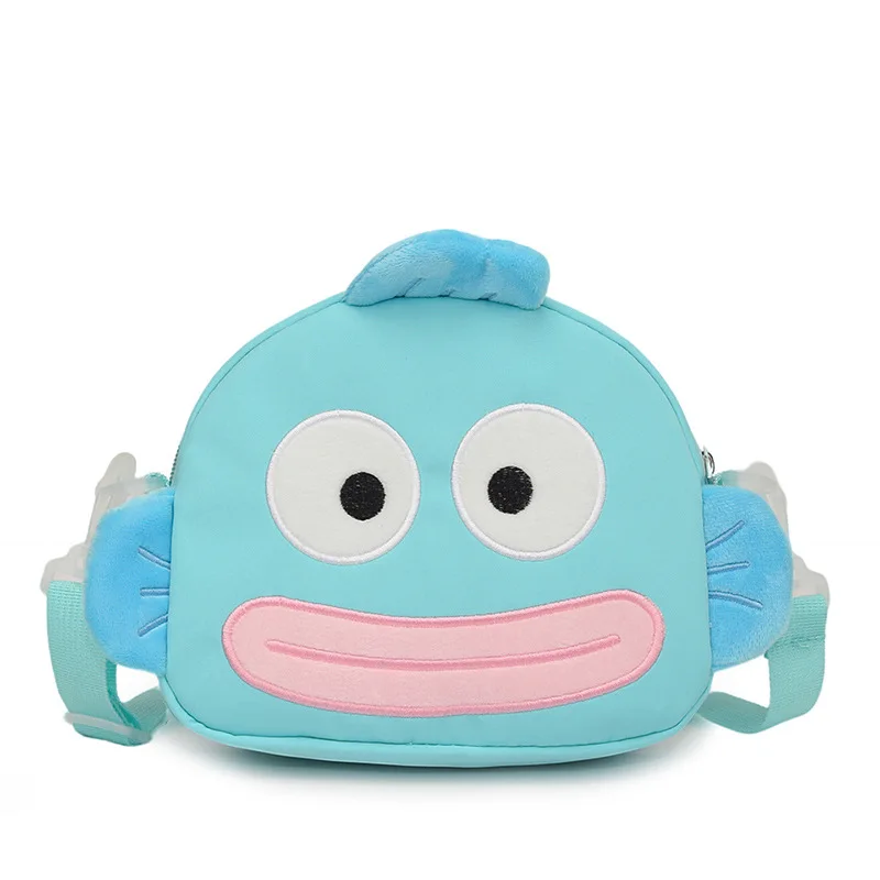 

Sanrio Hangyodon мультяшная сумка для хранения креативная сумка через плечо Kawaii сумка-мессенджер маленькая сумка подарок для девочек