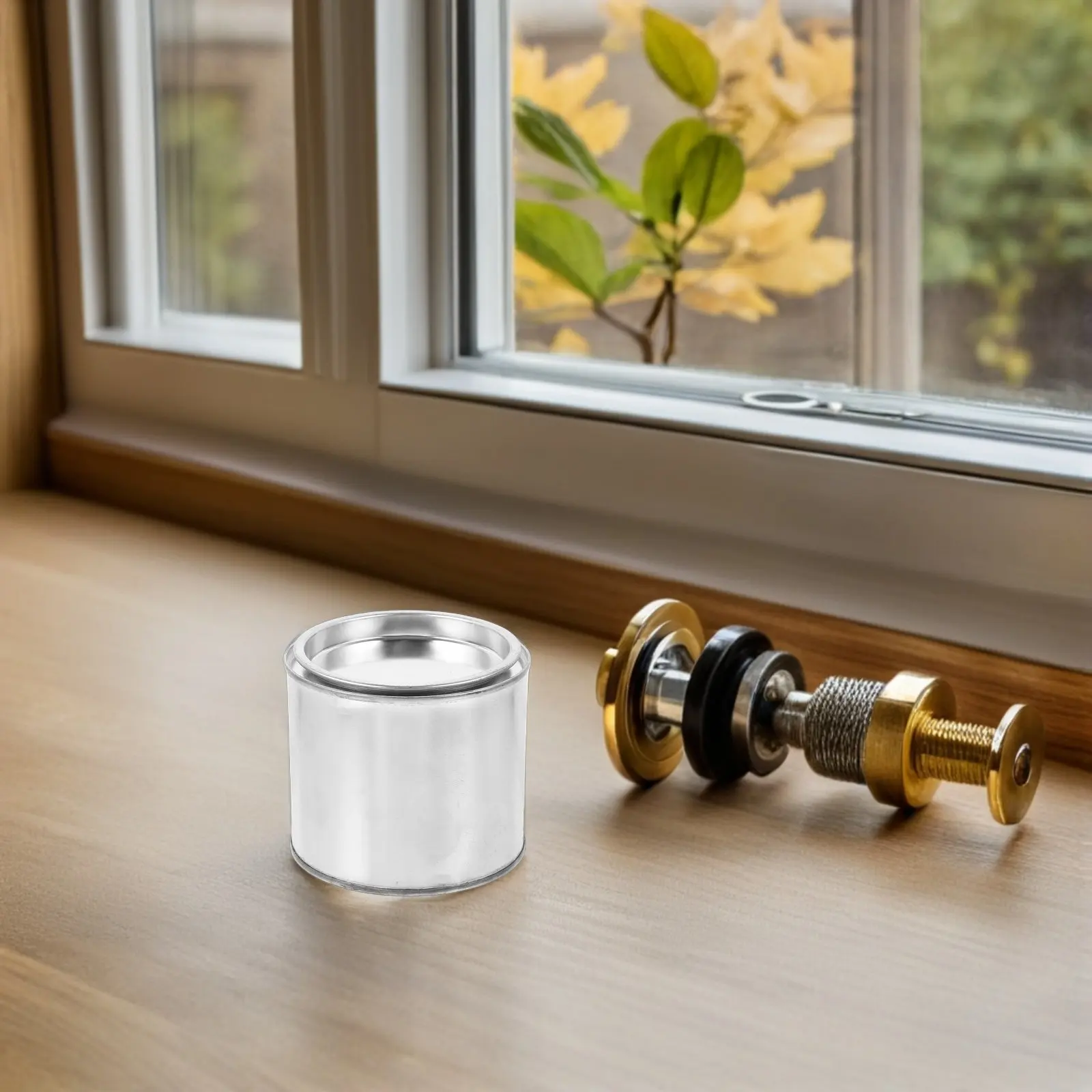 

Набор из 10 круглых металлических банок для краски с крышками, 300 мл, контейнеры для чернил, пигментов, масел, для домашних художественных проектов, DIY, прочные, с широким горлышком