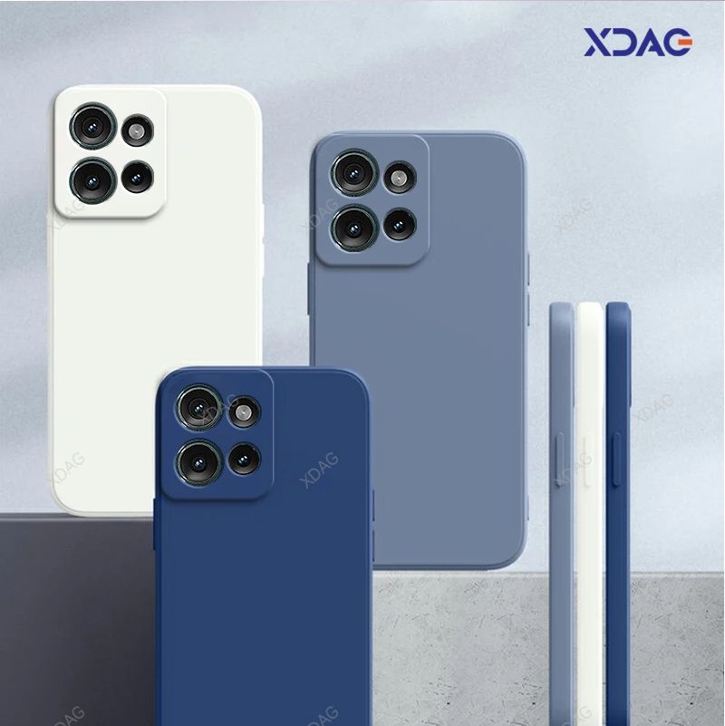 Coque arrière de téléphone originale pour Motorola Moto Edge 50 Pro Neo Fusion 50Pro 50Neo 5G, coque classique carrée souple en Silicone liquide Coque arrière de téléphone originale pour Motorola Moto Edge 50 Pro Neo Fusion 50Pro 50Neo 5G, coque classique carrée souple en Silicone liquide