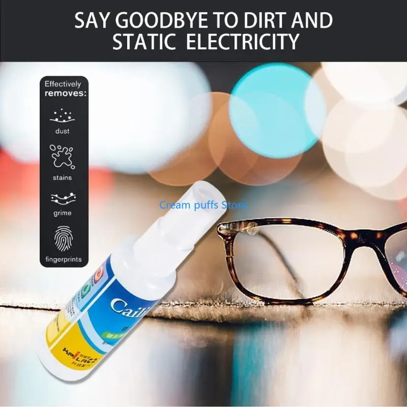 SOLUZIONE PULIZIONE DELLA SOLUZIONE DELLA SOLUZIONE DELLA RIMOZIONE SPRACCHI PULITO ESECHEARS SPRACCHIO 60ML