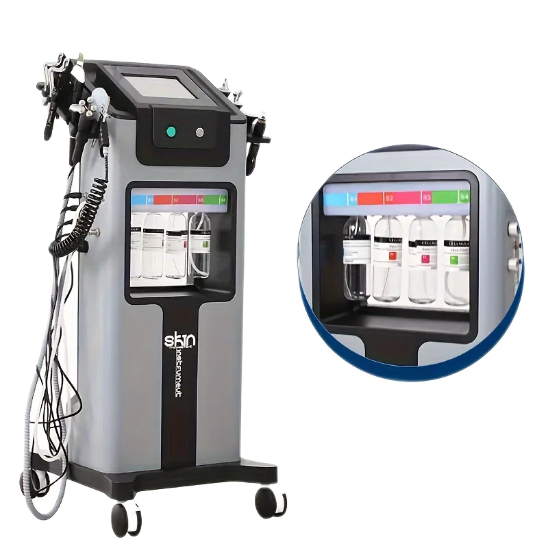 10-in-1-Hydro-Dermabrasionsmaschine, Facelifting, Tiefenreinigung der Gesichtsreinigung, Aqua-Peeling, Hautverjüngung, Hautpflege, SPA-Gerät