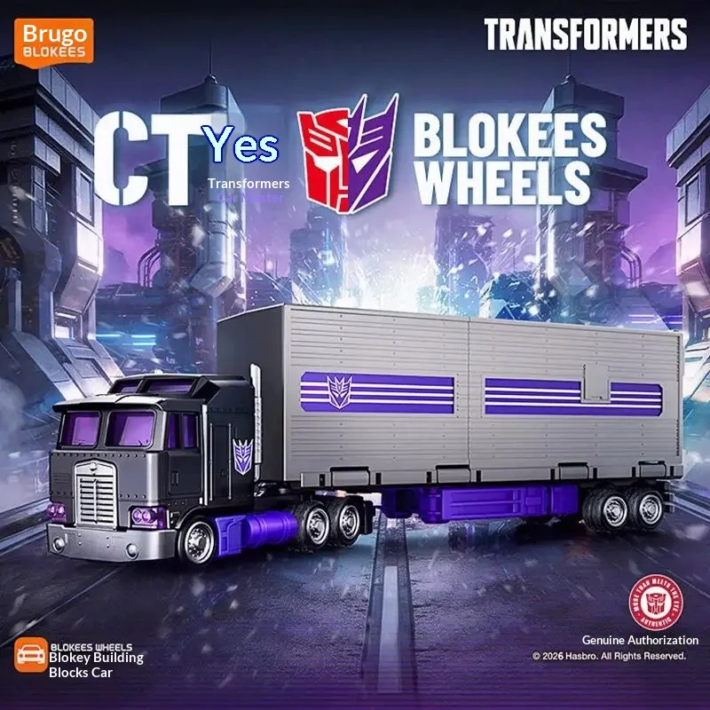 Blokees Transformers Optimus Prime Motormaster CT01 CT03 18cm Actionfigur Automodell Sammlerstück Schreibtischdekoration