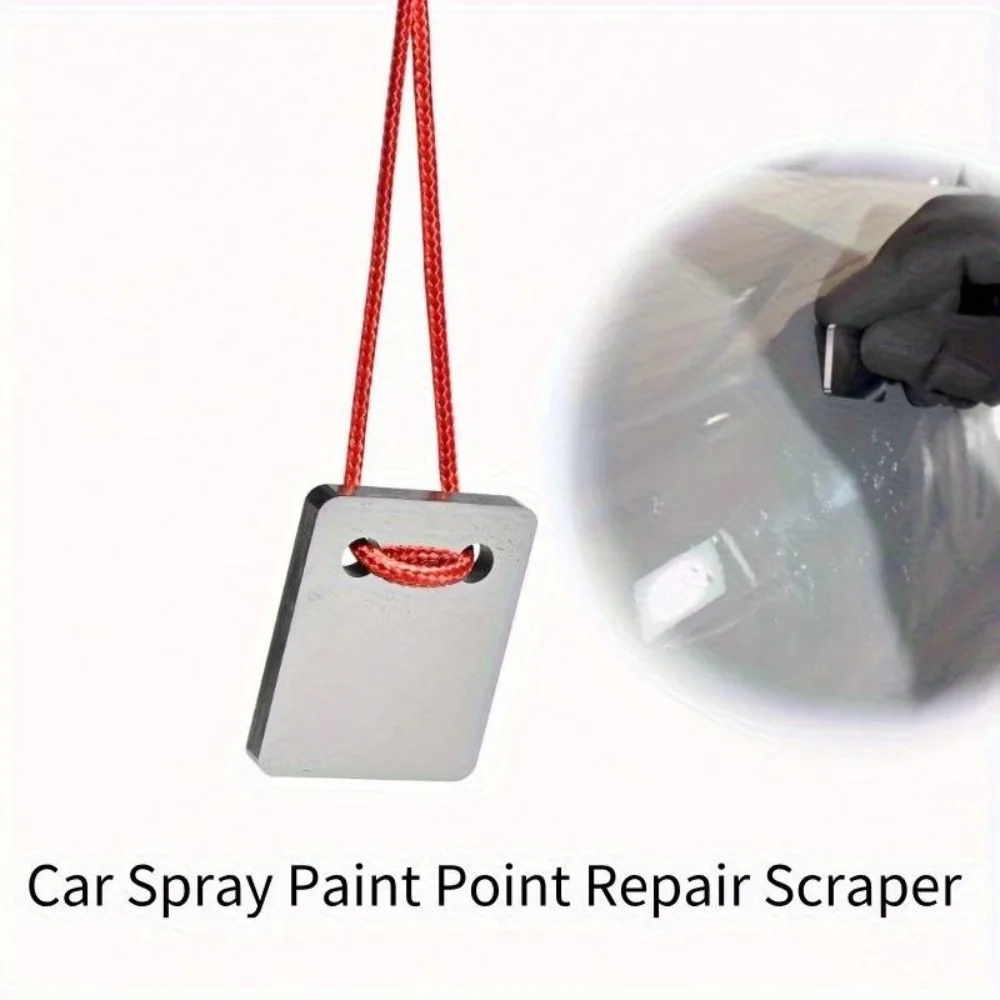 Car Paint Repair Scraper & Flow Stripper Set – Removes Paint Particles, Runs & Drips, Polishing Prep, Scratch-Free Tool