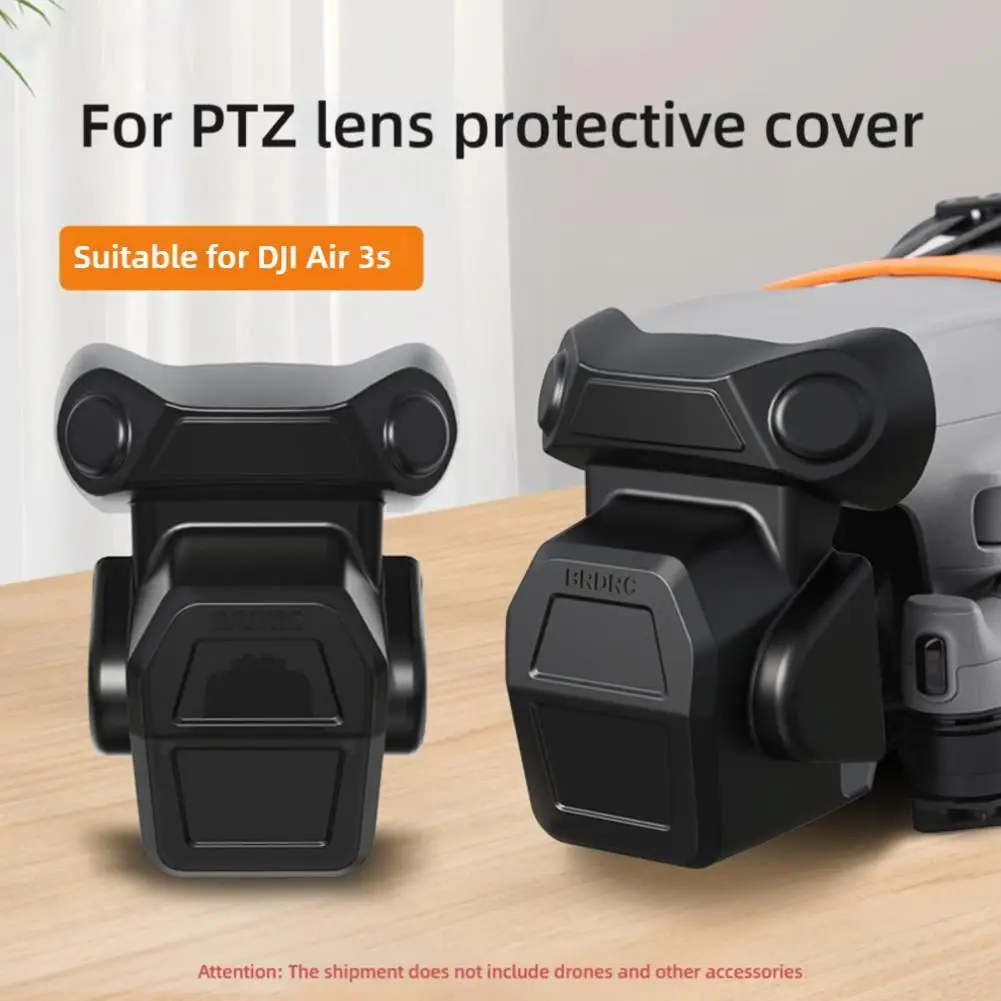 For DJI Air 3s Gimbal Lens Protection Cover Dustproof Anti-collision Cover Drone Dust Jacket Fixing Clip Head Accessories