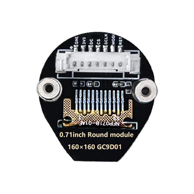 Pantalla LCD redonda electrónica EYE de 0,71 pulgadas para Arduino Raspberry Pi ESP32 Pico STM32