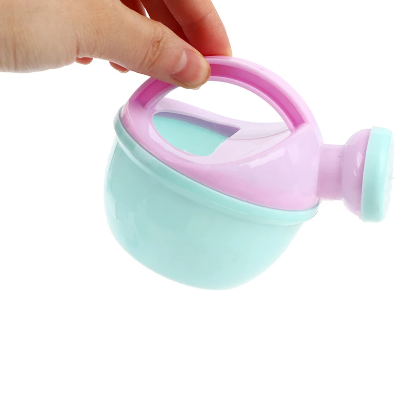 1PCS Baby Bath Toy Colorful Plastic Watering Can Watering Pot Beach Toy Play Sand Shower Bath Toy for children Kids Gift