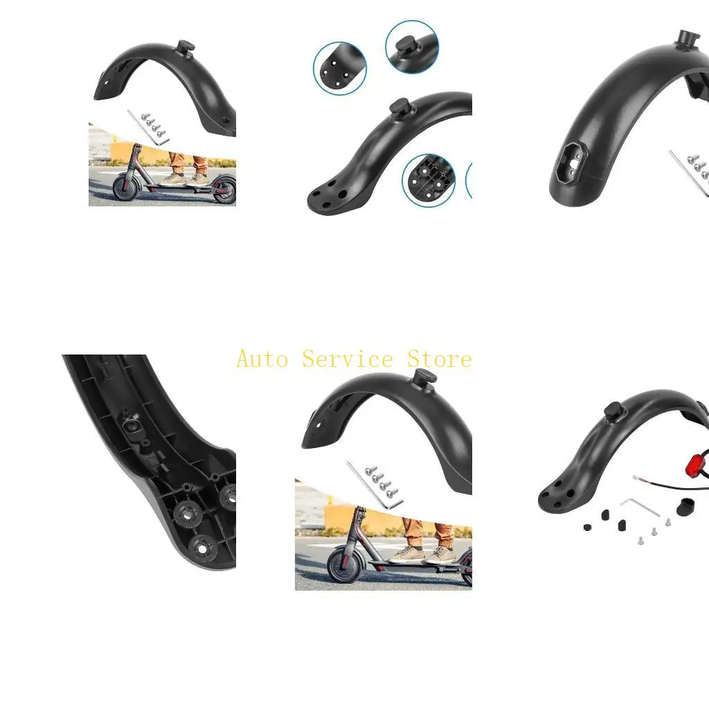 

462A Стильный обтекаемый задний брызговик с простой установкой, устойчивый к атмосферным воздействиям брызговик для скутеров