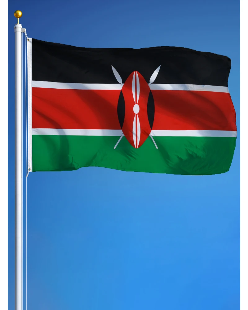 60x90cm 90x150cm Ken Ke Kenya Flag Banner Tapestry