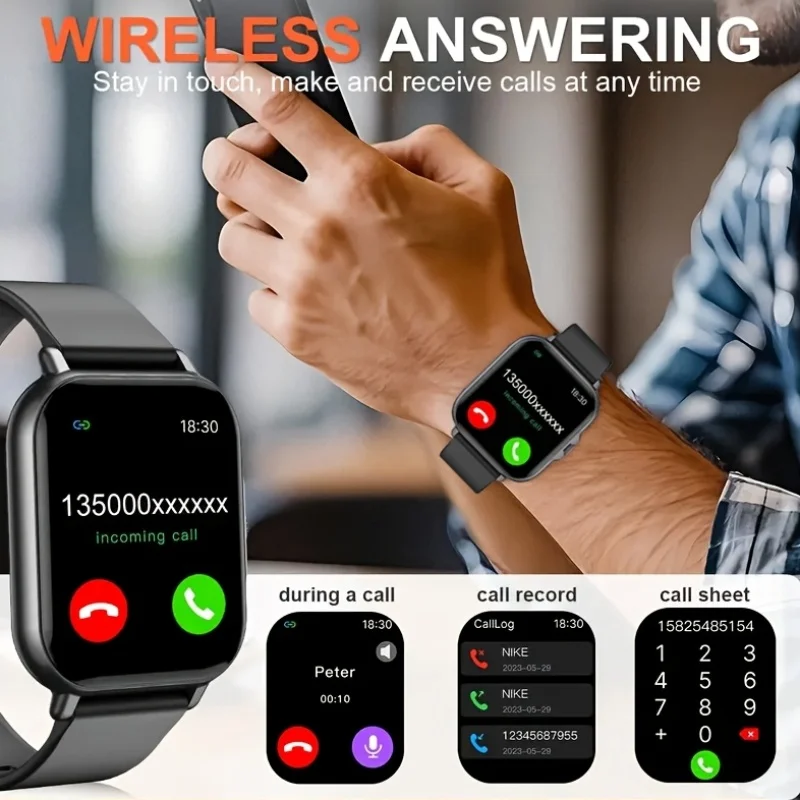 Flagship Store 2026 New Smartwatch, HD Screen, Metal Casing, Metal Strap, Watch Face, Wireless Calling, Men'S Smart Wristwatch