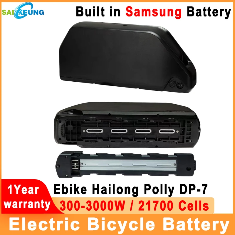 Hailong Max72V60Ah Electric Bicycle Battery 60V50Ah Lithium Battery 48V30Ah/52V40Ah Battery Pack 36V 300-3000W High-power Motor