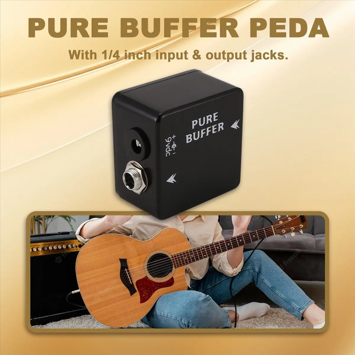 

Y624A HOT PURE BUFFER гитарная педаль буфер гитарная педаль эффектов цельнометаллический корпус Запчасти и аксессуары для гитары