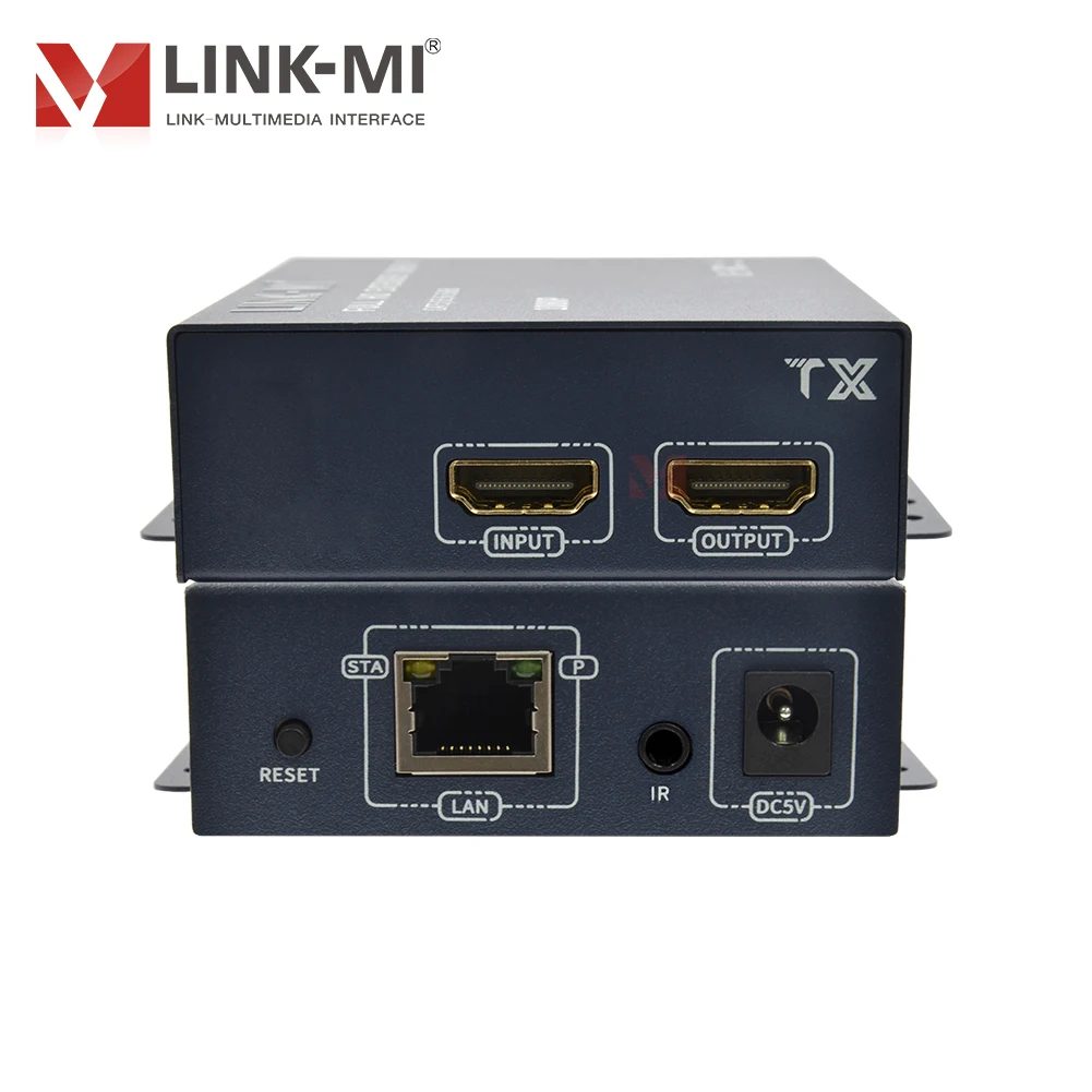 Удлинитель HDMI 200M через TCP/IP 1080P, HDCP1.4, точка-точка/многоточечный, Ethernet 802.3, Plug & Play