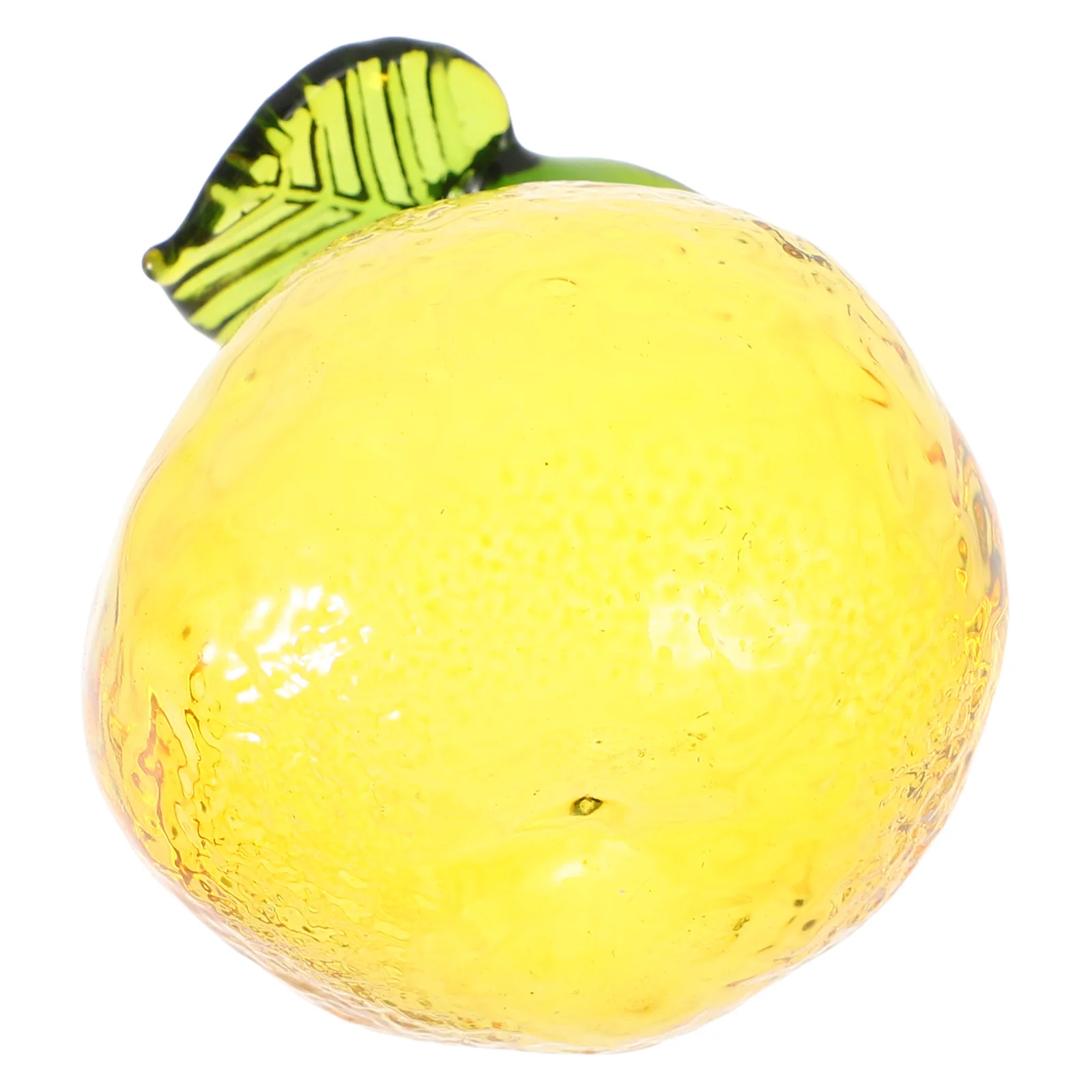 

Lifelike Fruit Decoration Desktop Ornament Kitchen Christmas Holiday Table Decor Crystal Fruits for Decoration