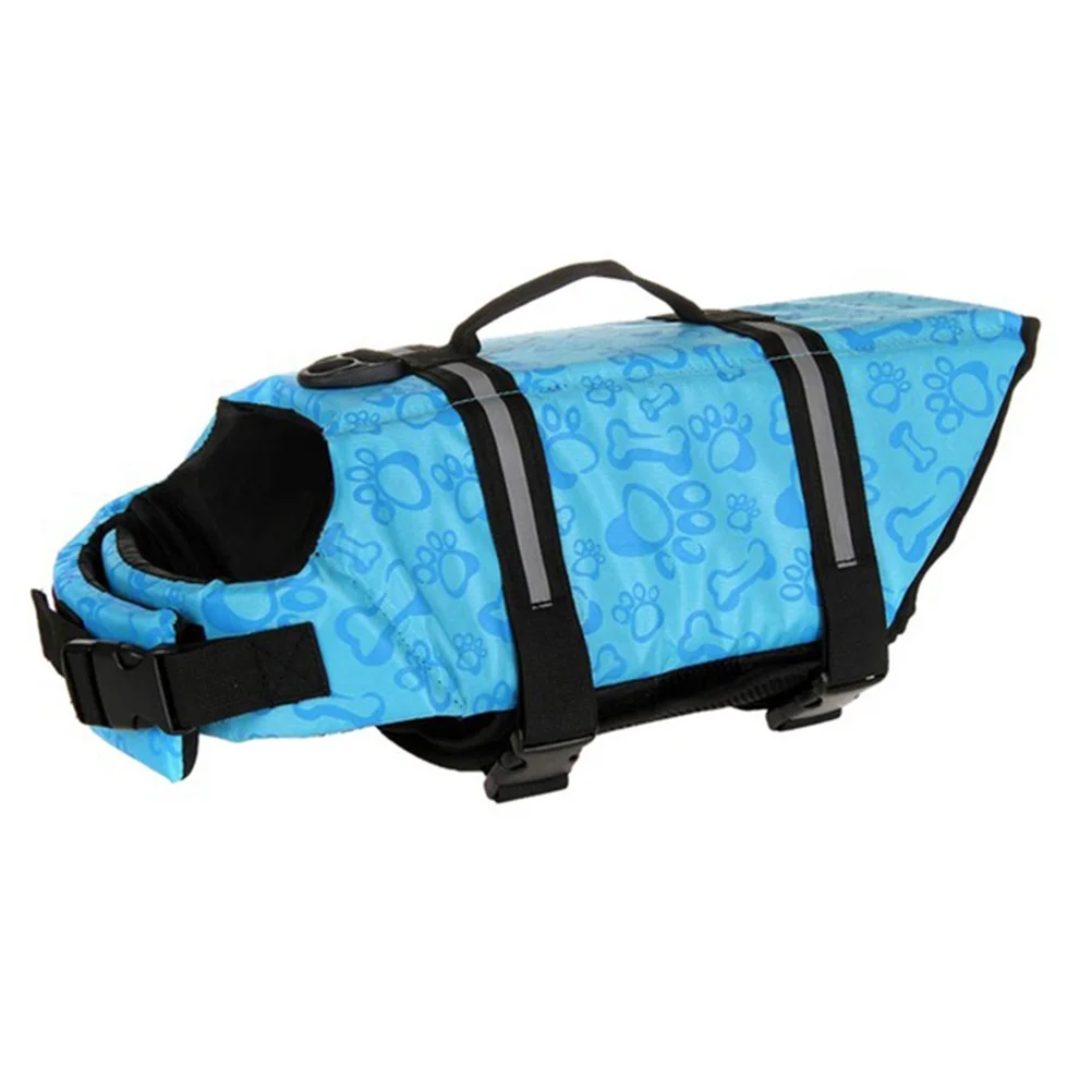 

Pet Life Jacket Vest for Dogs Adjustable Size Lightweight Portable Puppy Swimwear Reflective Strips Breathable Mesh