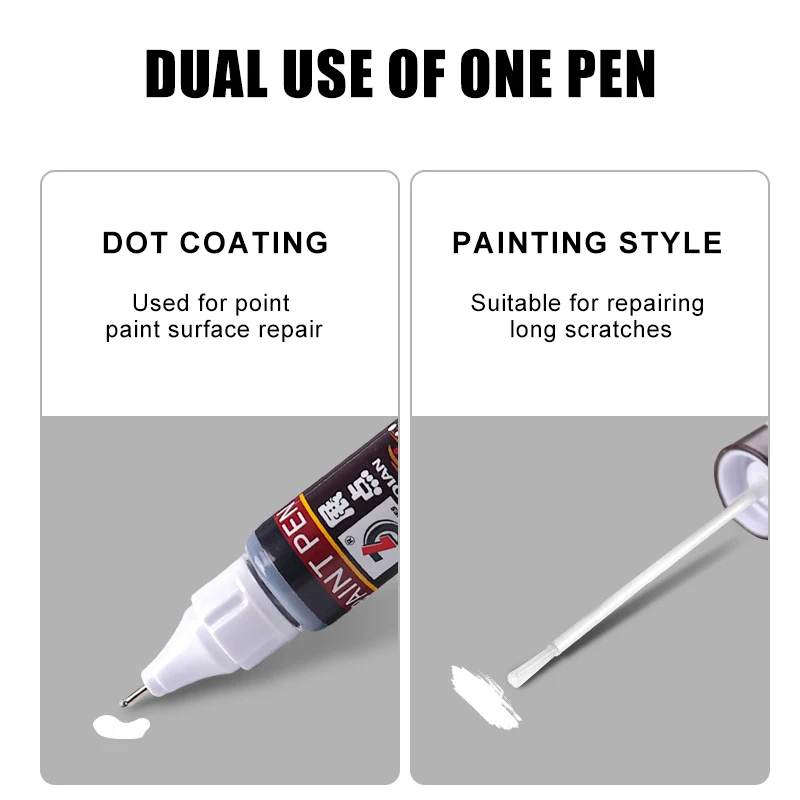 Car Paint Pen Scratch Repair Tool Repair Paint Coating Transparent Coating Waterproof Non-toxic Permanent Waterproof Repair Pen