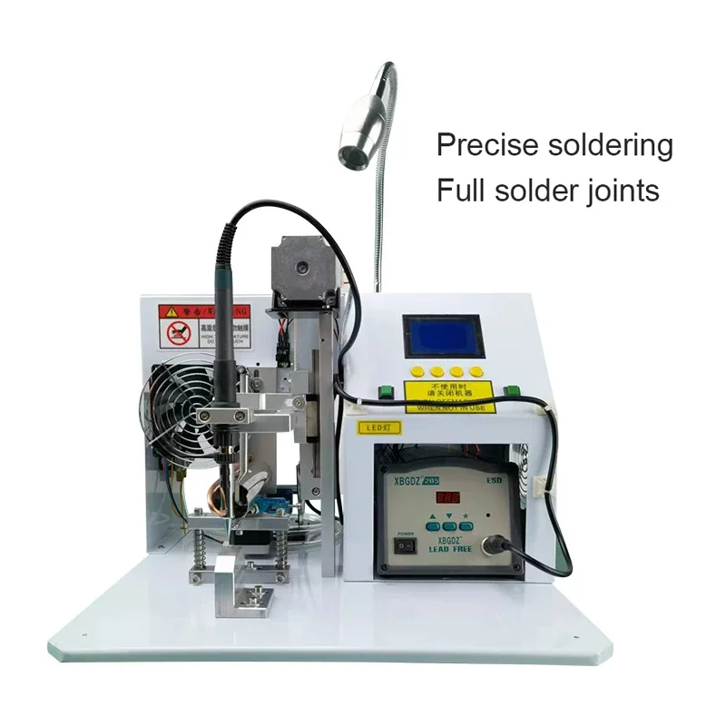 

New Electric Semi-Automatic Handheld Welding Machine for USB Connectors Micro Lightning Type C Soldering Station