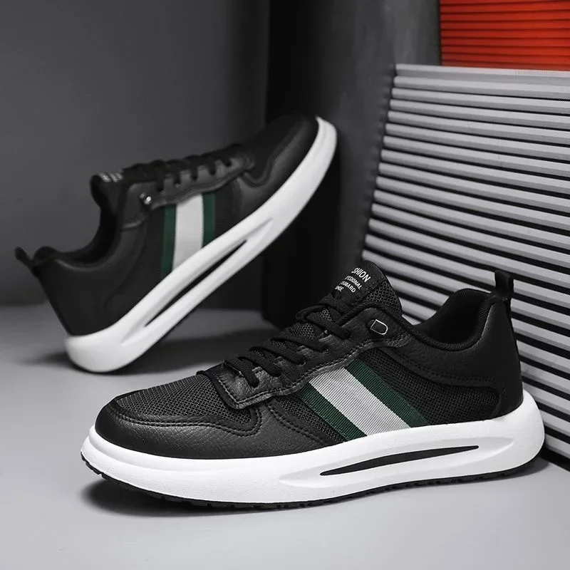 2024 Nieuwe Heren Schoenen Mode Heren Casual Schoenen Comfort Mesh Platform Mannelijke Sneakers Outdoor Sportschoenen Tennis Zapatillas De Hombre