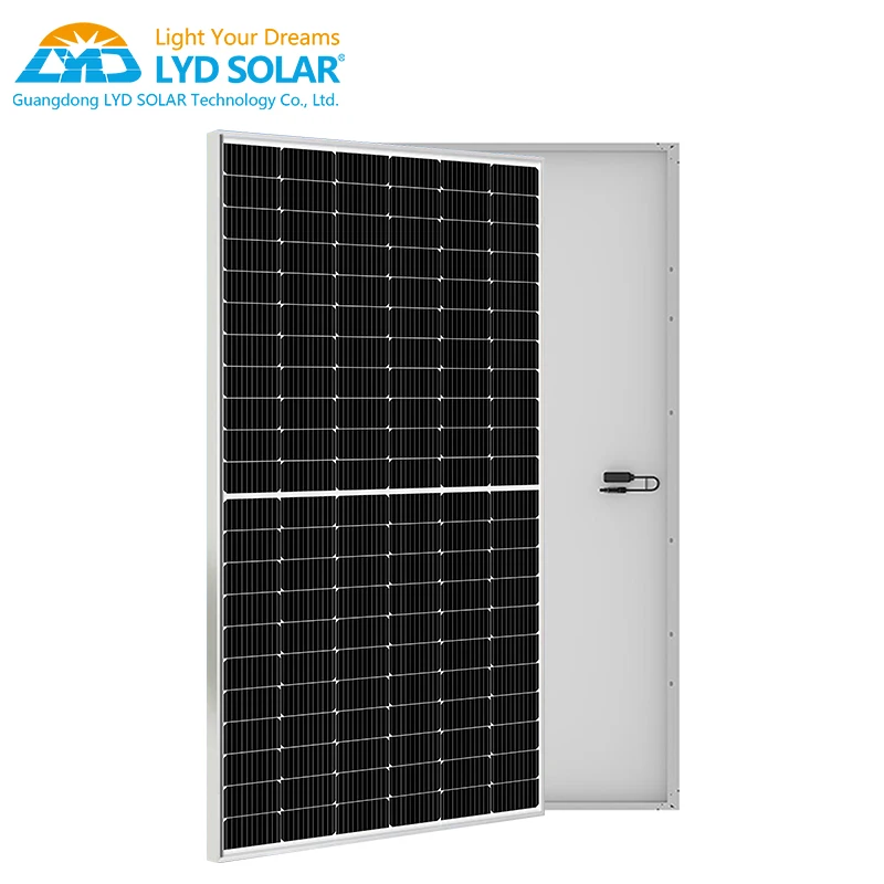 China Manufacturer Wholesale 500 Watts Mono Monocrystalline PV Solar Panel 132 Cells