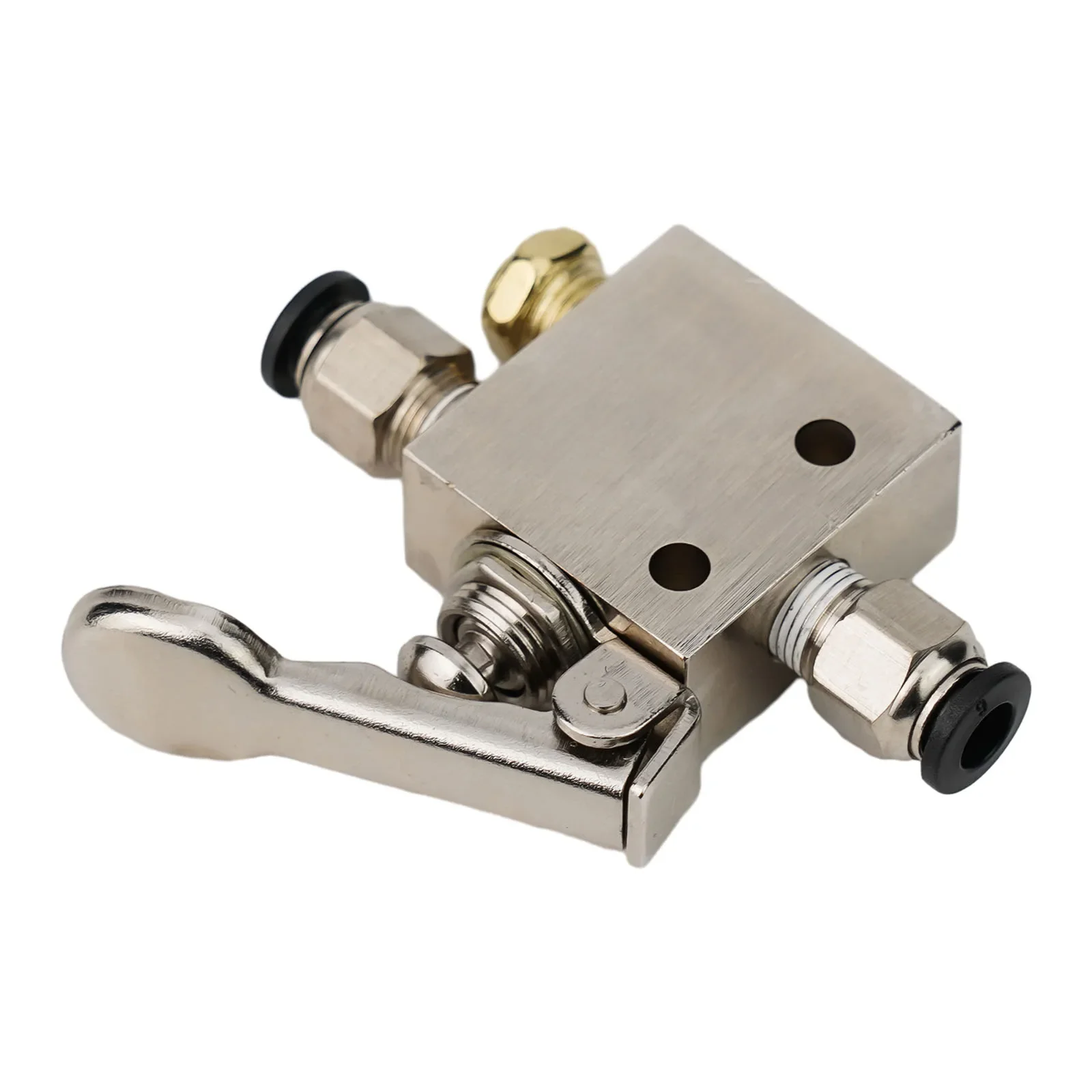 2026 New Location Monitor 2 Position 6mm Connector Mechanical Valve Pneumatic Switching Valve Pneumatic Valve 2 Position