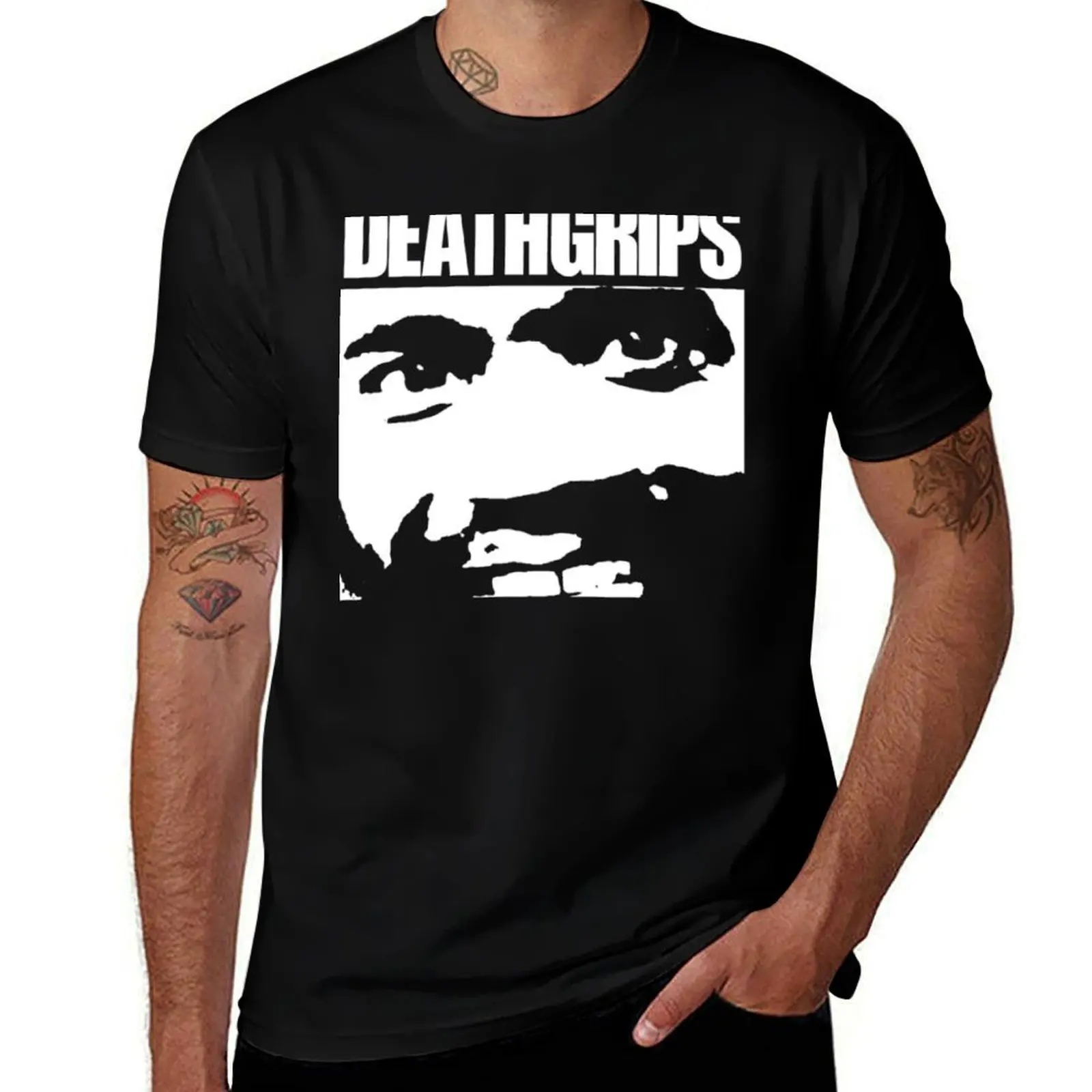 

Death Grips MC Ride Logo 2 T-Shirt graphic tee shirt custom shirt T-shirts man cotton man t-shirts plain black t shirts men