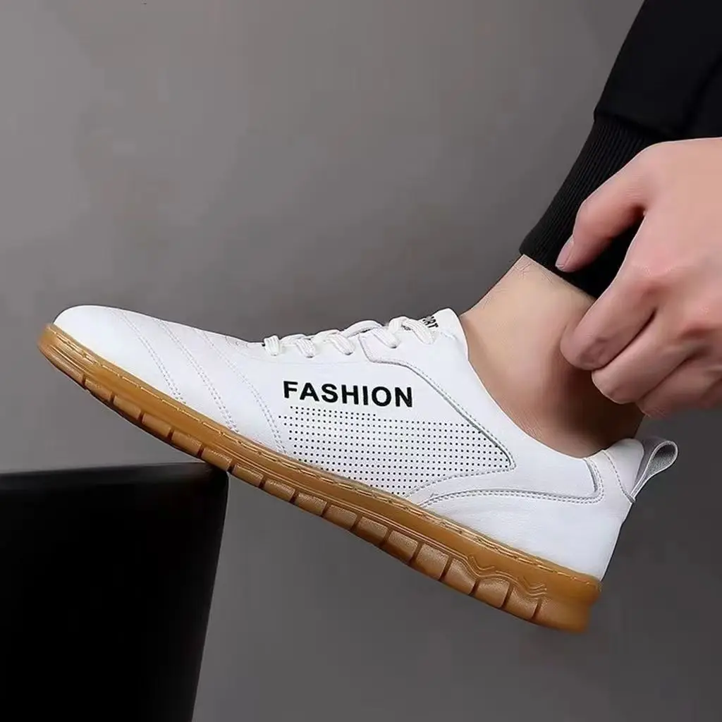 

Платформа, нескользящая, на шнуровке, мягкая мужская повседневная дизайнерская обувь, распродажа, общее социальное предложение обуви, летние мужские кожаные туфли в стиле ретро