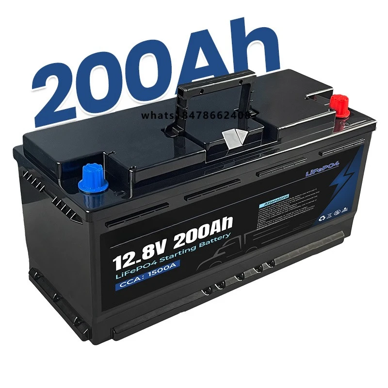 Powerful car start battery High charge and discharge lithium battery 200Ah 12V 150Ah LiFePO4 deep cycle battery