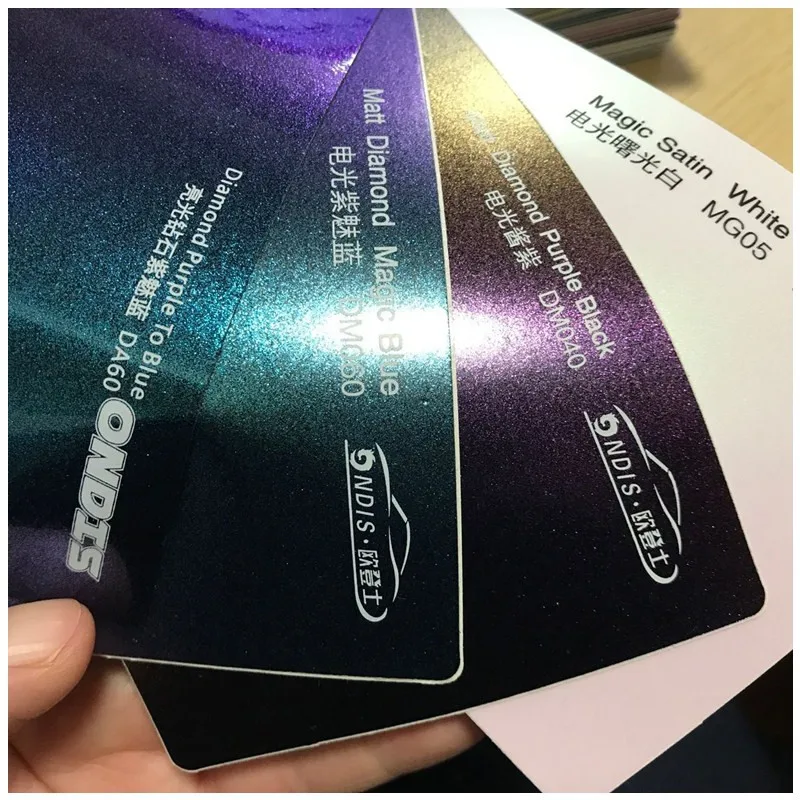 Car Color Changing Film, Bright Light, Electric Light, Purple Charm, Blue Sauce, Purple, Full Body Coating Paper