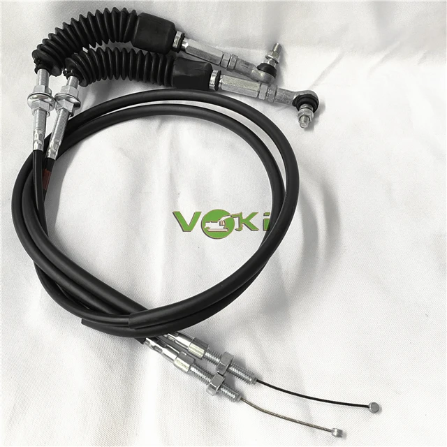 Steuerkabel Baggerzubehör Beschleuniger Motorkabel Zugstange für E312B E320C