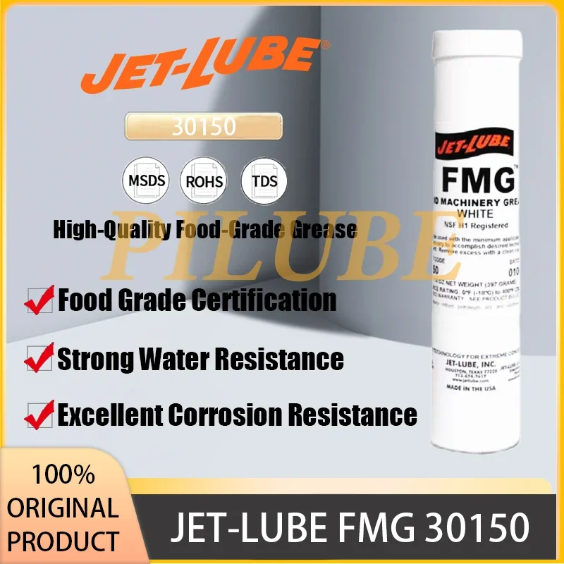 

JET-LUBE FMG 30150 Excellent Food Grade Grease for Safe and Reliable Lubrication in Food Processing Equipment Original Product