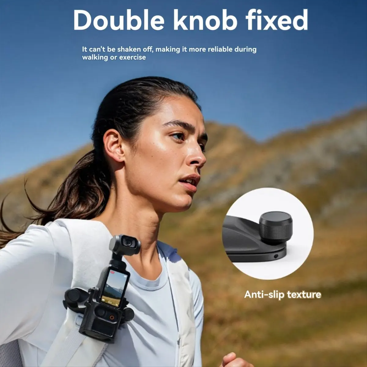 AT33 Protective Frame for DJI Osmo Pocket 3 Camera Expansion with Cold Shoe Adapter Handle Cover, and Bracket Accessories
