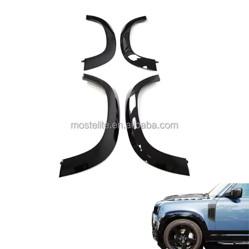 

Modification High Quality ABS Widen Car Wheel Eyebrow Wheel Archs for Land Rover Defender 90