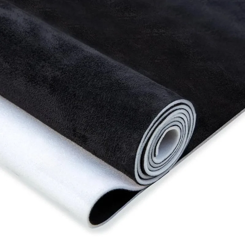 Suede Headliner Fabric Foam Backed Auto Ceiling Repair Material Upholstery Fabric for Car Roof  Replacement Renovate DIY Crafts