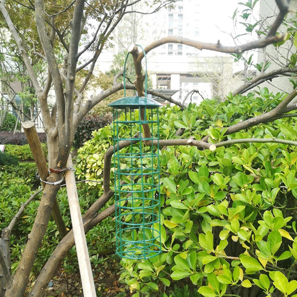 

3 Pcs Bird Feeder Plastic Hanging Feeding Device Tool Supplies Pet Accessories Outdoor Garden Weather Resistant
