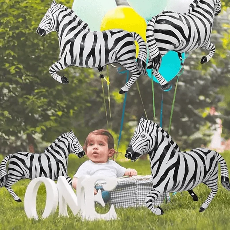 4 zebras listradas em preto e - Wedding Zoo avaliação e preço
