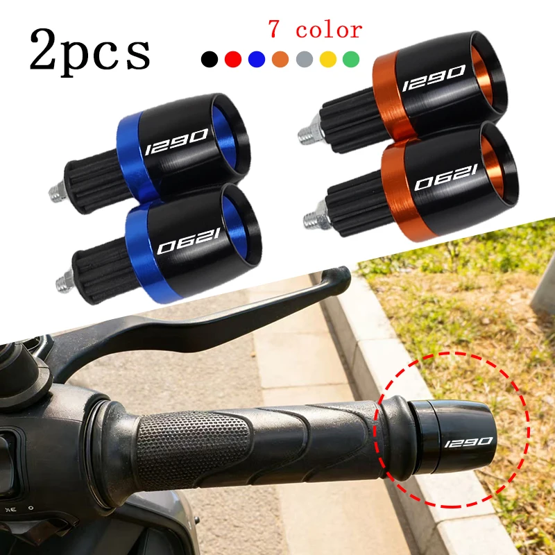 

Motorcycle Handlebar Grips Handle Bar Cap End Plugs For KTM 1290 SUPER ADVENTURE S RT 1290 Accessories