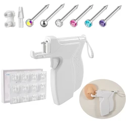 T3 Professional Piercing Gun Sterile Nose Stud Piercing Device Suitable For 2mm Nose Stud Piercing Gun Piercer Body Jewelry