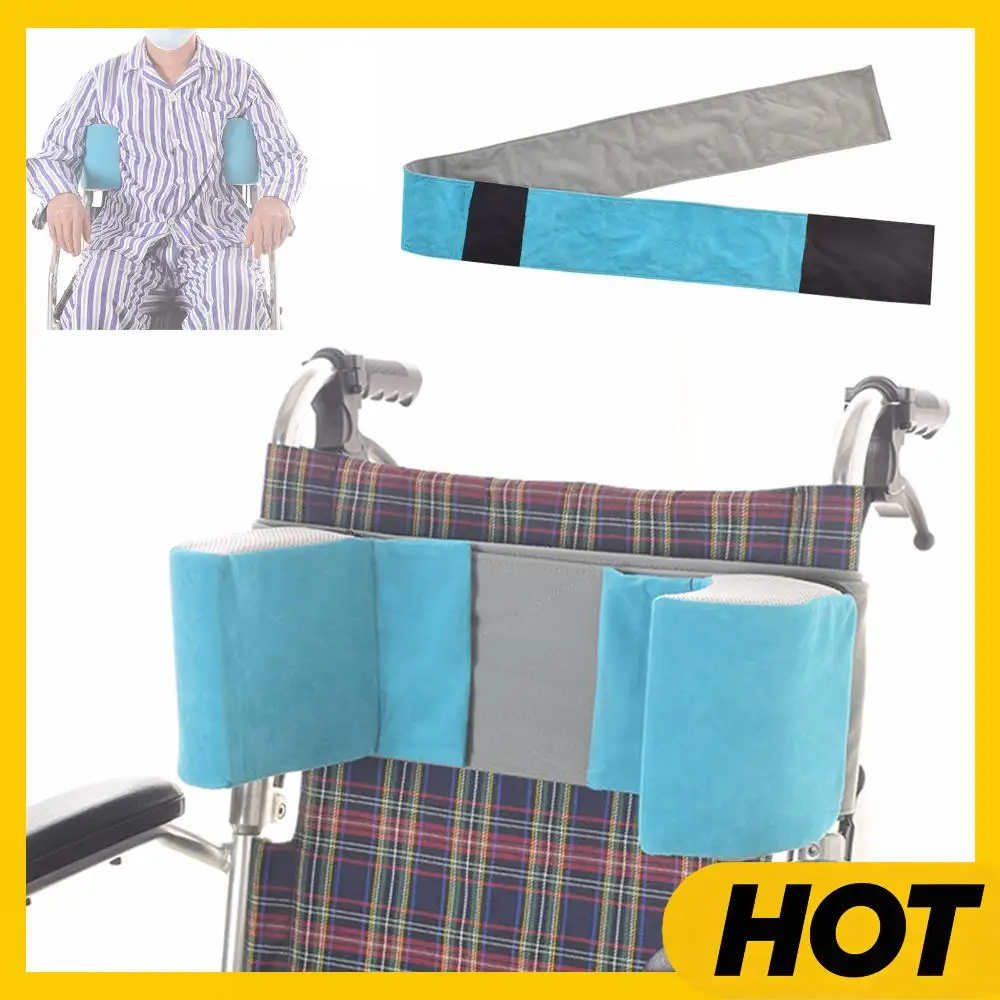 

Wheelchair Lateral Support Cushion Detachable Anti Side Pillow Position Pad Adjustable Wheelchair Back Support Pad for Elderly